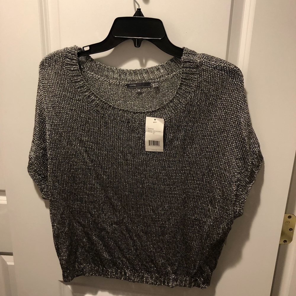 Vince metallic woven shirt!